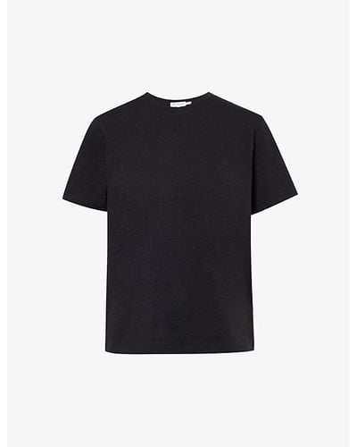 GOOD AMERICAN Heritage Regular-fit Cotton-jersey T-shirt - Black