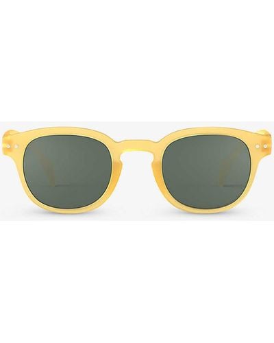 Izipizi #c Square-frame Acetate Sunglasses - Yellow