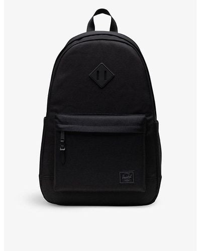 Herschel Supply Co. Black Tol Heritage Recycled-polyester Backpack