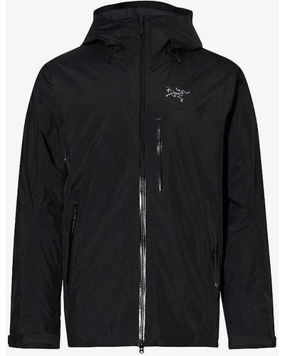 Arc'teryx Beta Brand-embroidered Regular-fit Shell Jacket - Black