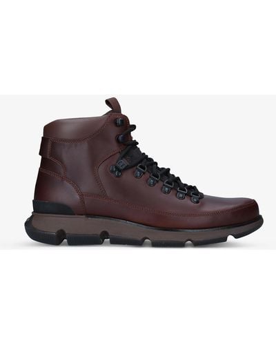 Cole Haan 4.zerøgrand Lace-up Leather Hiking Boots - Brown