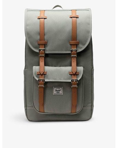 Herschel Supply Co. Little America Recycled-polyester Backpack - Grey