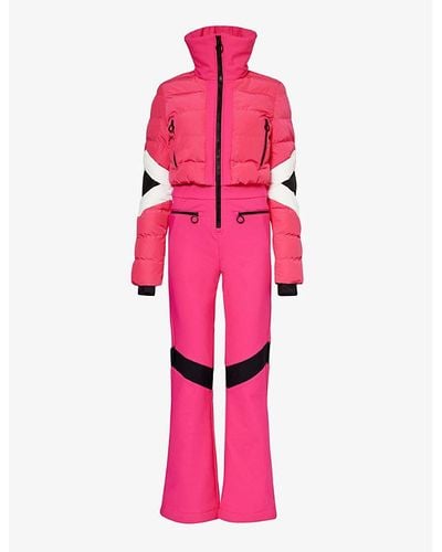 Fusalp Clarisse Padded Shell Jumpsuit - Pink