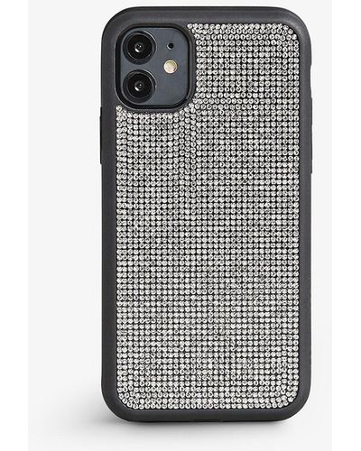 Ted Baker Darlio Diamante-embellished Iphone 11 Case - Metallic