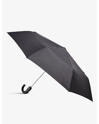 Fulton Open And Close Umbrella - Black