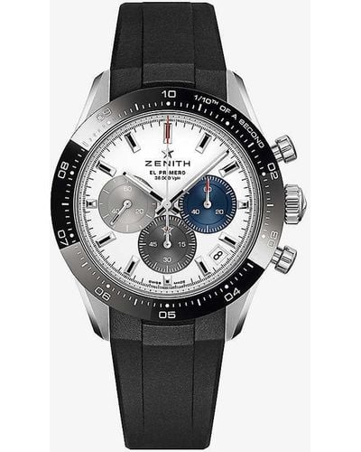 Zenith Unisex 03.3100.3600/69.r951 Chronomaster Sport Stainless-steel Automatic Watch - White