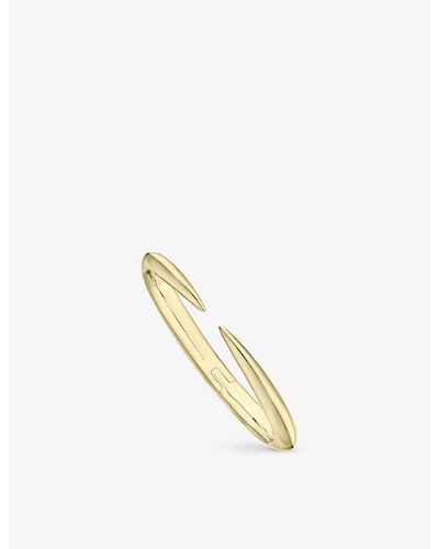 Shaun Leane Sabre Deco Vermeil Yellow-gold Plated Sterling Silver Cuff Bangle - Metallic