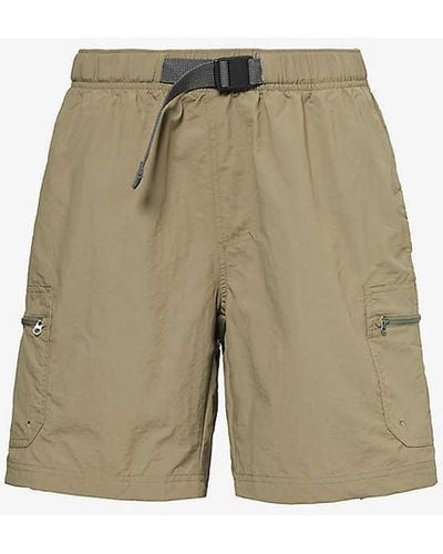 Columbia Mountaindale Integrated-belt Shell Shorts X - Natural