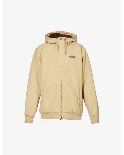 Patagonia Isthmus Regular-fit Recycled-nylon Hooded Jacket X - Natural