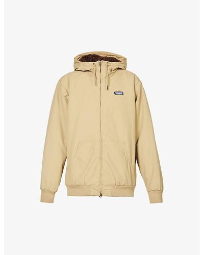 Patagonia Isthmus Regular-fit Recycled-nylon Hooded Jacket - Natural