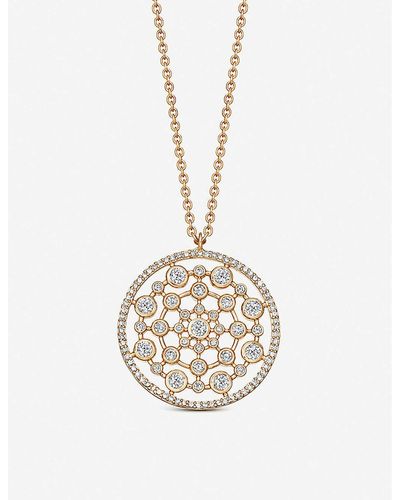Astley Clarke Icon Nova 14ct White-gold And Diamond Pendant