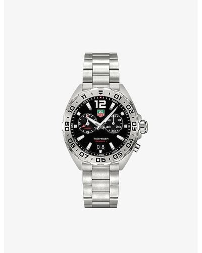 Tag Heuer Waz111a. Ba0875 Formula 1 Stainless Steel Watch - Multicolor