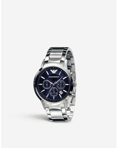 Emporio Armani Ar2448 Classic Chronograph Watch - Black