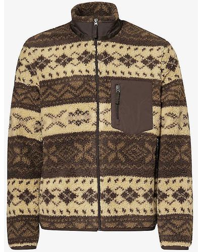 Polo Ralph Lauren Jacquard-fleece Recycled Polyester-blend Sweatshirt X - Multicolour