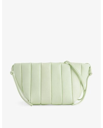 Maeden Boulevard Quilted Leather Cross-body Bag - Green
