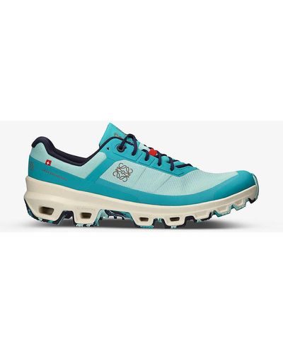 Loewe X On-running Cloudventure Recycled-polyester Low-top Trainers - Blue