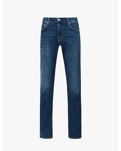 Citizens of Humanity Adler Archive Regular-fit Tapered Stretch-denim Jeans - Blue