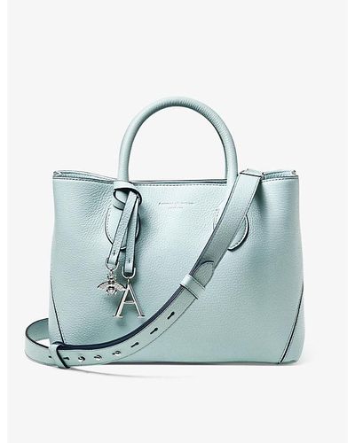 Aspinal Of London London pebbled-leather Tote Bag - Farfetch