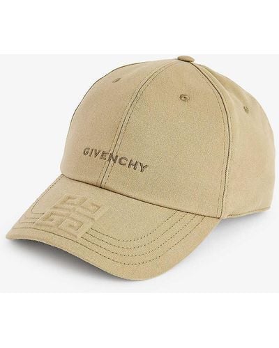 Givenchy 4g Logo-embossed Stretch-cotton Baseball Cap - Natural