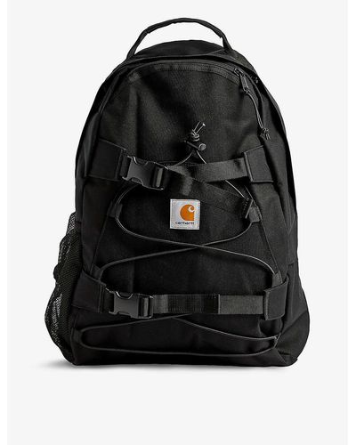 Carhartt Kickflip Brand-appliqué Recycled-polyester Backpack - Black