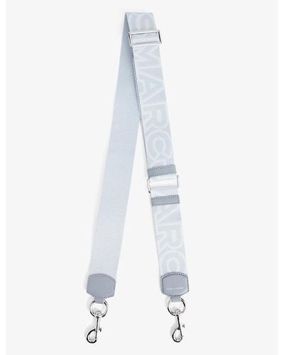 Marc Jacobs The Strap Branded Woven Strap - Blue