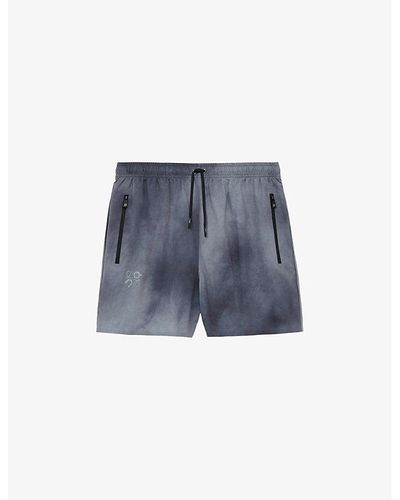 Loewe Grey/ Short Length Shorts - Blue