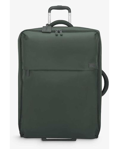 Lipault Plume Foldable Two-wheel Long-trip Suitcase 75cm - Green