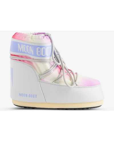 Moon Boot Icon Low Tie-dye Boot - Multicolour