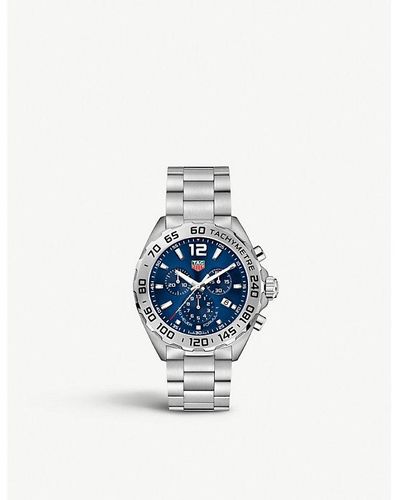Tag Heuer Caz101k.ba0842 Formula 1 Stainless Steel Watch - Blue