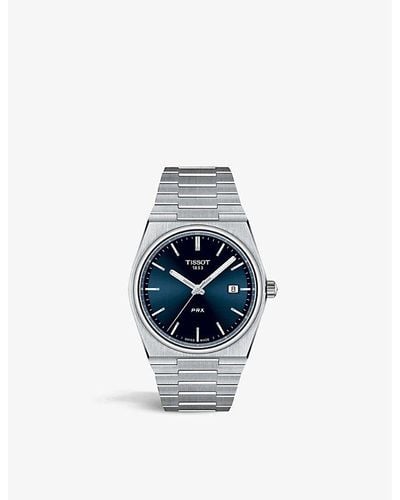Tissot T137.410.11.041.00 Prx Stainless Steel Quartz Watch - Blue