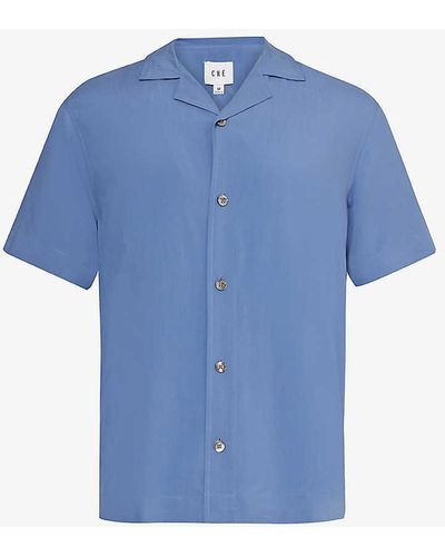 CHE Valbonne Relaxed-fit Woven Shirt Xx - Blue