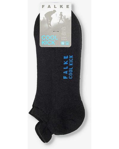 FALKE Cool Kick Recycled Polyester-blend Knitted Socks - Blue