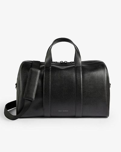 ted baker beaner stripe weekend holdall