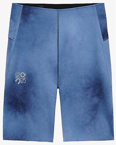Loewe Blue/ X On Active Stretch-jersey Shorts