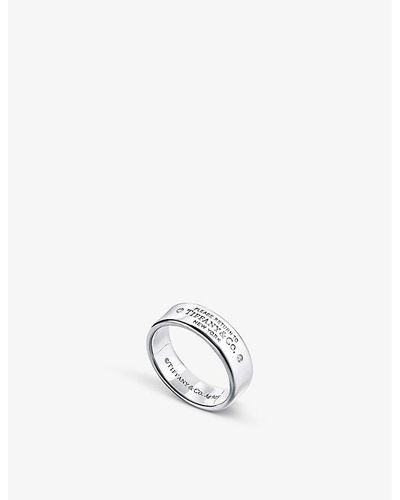 Tiffany & Co. Return To Tiffany Diamond And Sterling- Ring - White