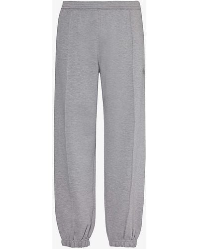 Givenchy 4g Brand-plaque Cotton-blend jogging Bottoms - Grey