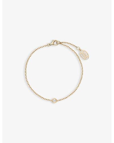 Cartier D'amour Extra Small 18ct Yellow-gold And Diamond Bracelet - White