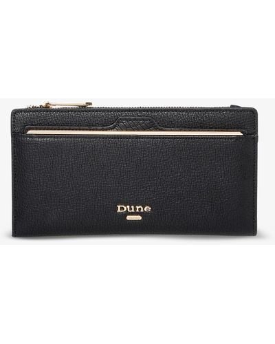 Dune Kaydence Logo-embossed Leather Purse - Black