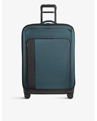 Briggs & Riley Zdx Large Expandable Spinner Suitcase - Blue
