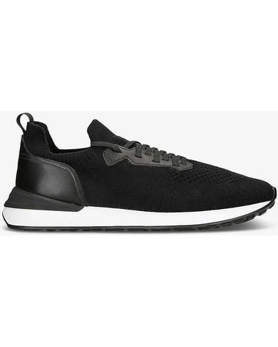 Magnanni Grafton Knitted Low-top Trainers - Black