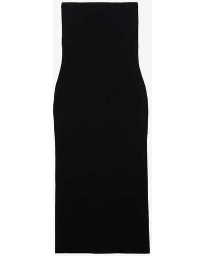 Ted Baker Jesssi Bodycon Stretch-knitted Midi Dress - Black