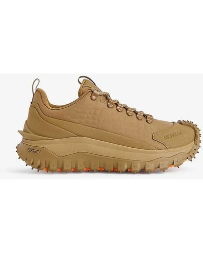 Moncler Genius X Roc Nation Trailgrip Shell Trainers - Brown