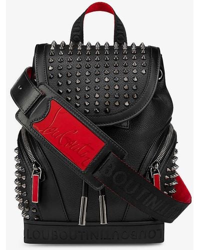 Christian Louboutin Explorafunk Small Leather Backpack - Black