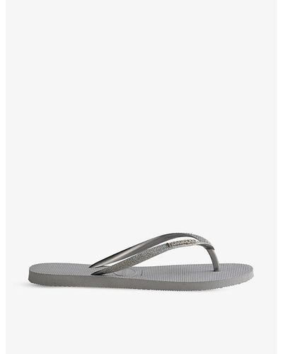 Havaianas Slim Gray for Women - Up to 45% off | Lyst