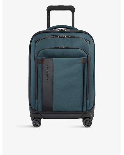 Briggs & Riley Zdx Domestic Carry-on Expandable Spinner Case 56cm - Blue