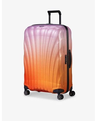 Samsonite C-lite Spinner Hard Case 4 Wheel Suitcase 75cm - Pink