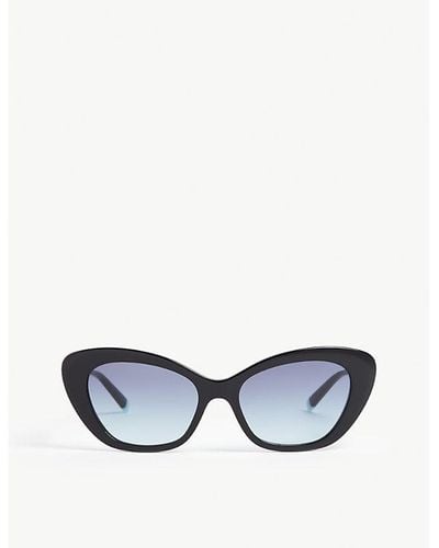 Tiffany & Co. Tf4158 Cat-eye Sunglasses - Blue