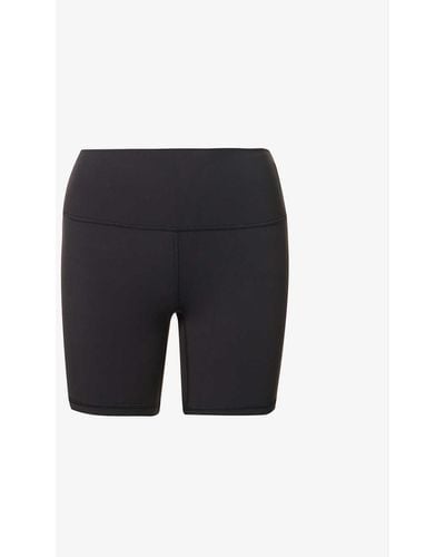 lululemon athletica Align High-rise Stretch-jersey Shorts - Black