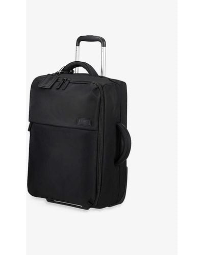 Lipault Plume Foldable Two-wheel Cabin Suitcase - Black