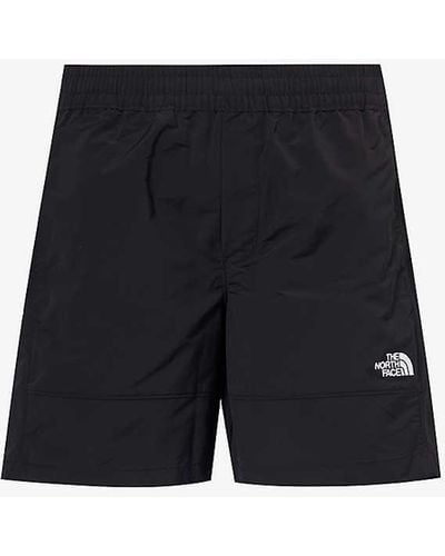 The North Face Easy Wind Logo-embroidered Shell Shorts X - White